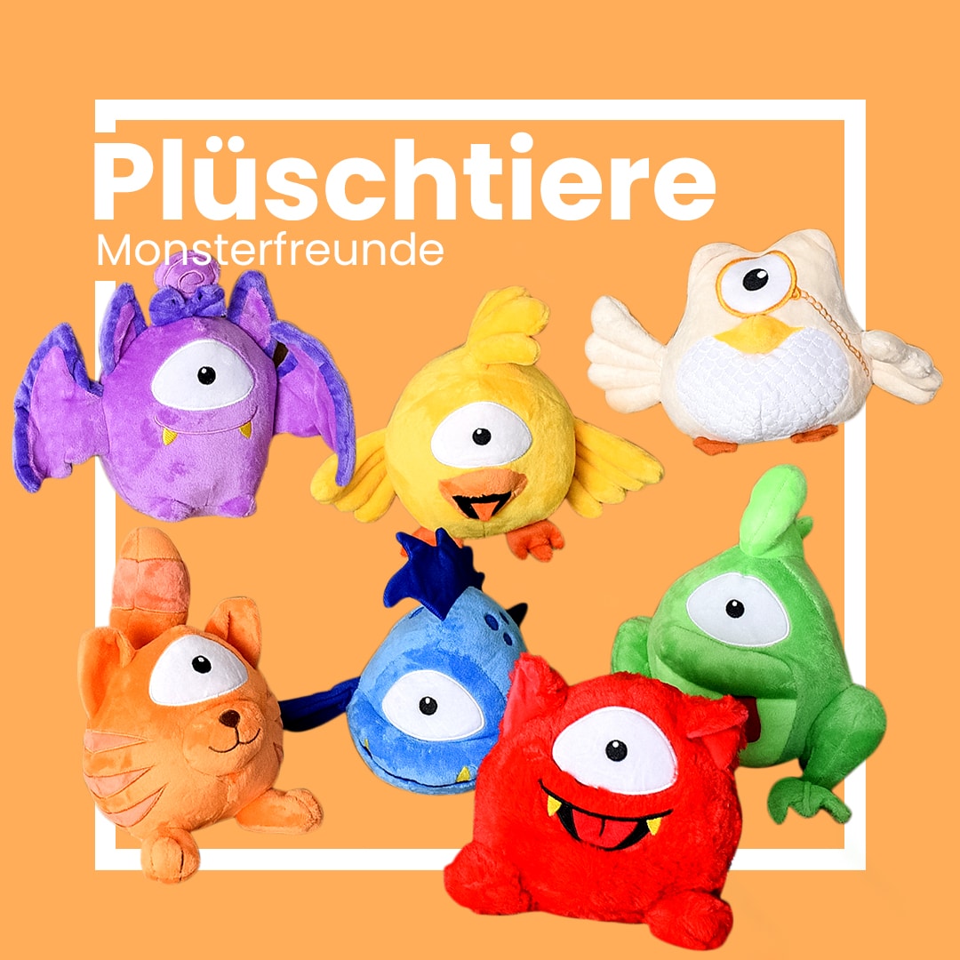 Plüschtiere Monsterfreunde Kopie