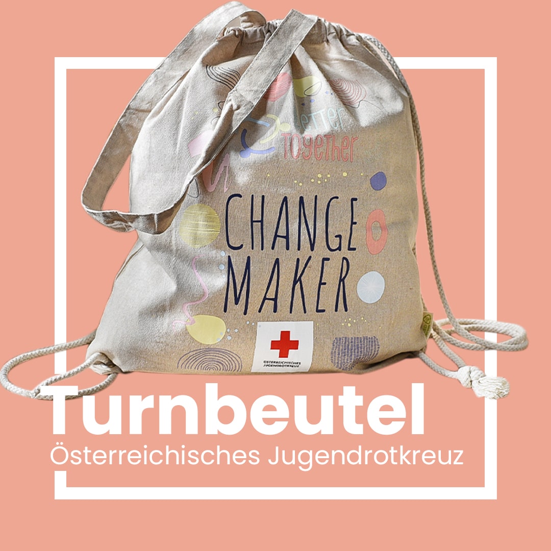 Turnbeutel Österreichisches Jugendrotkreuz Kopie